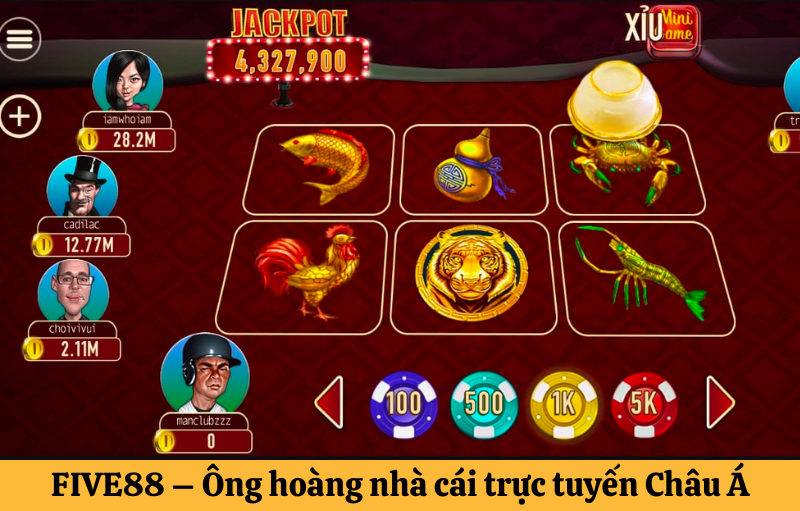 Luật chơi game bầu cua tôm cá